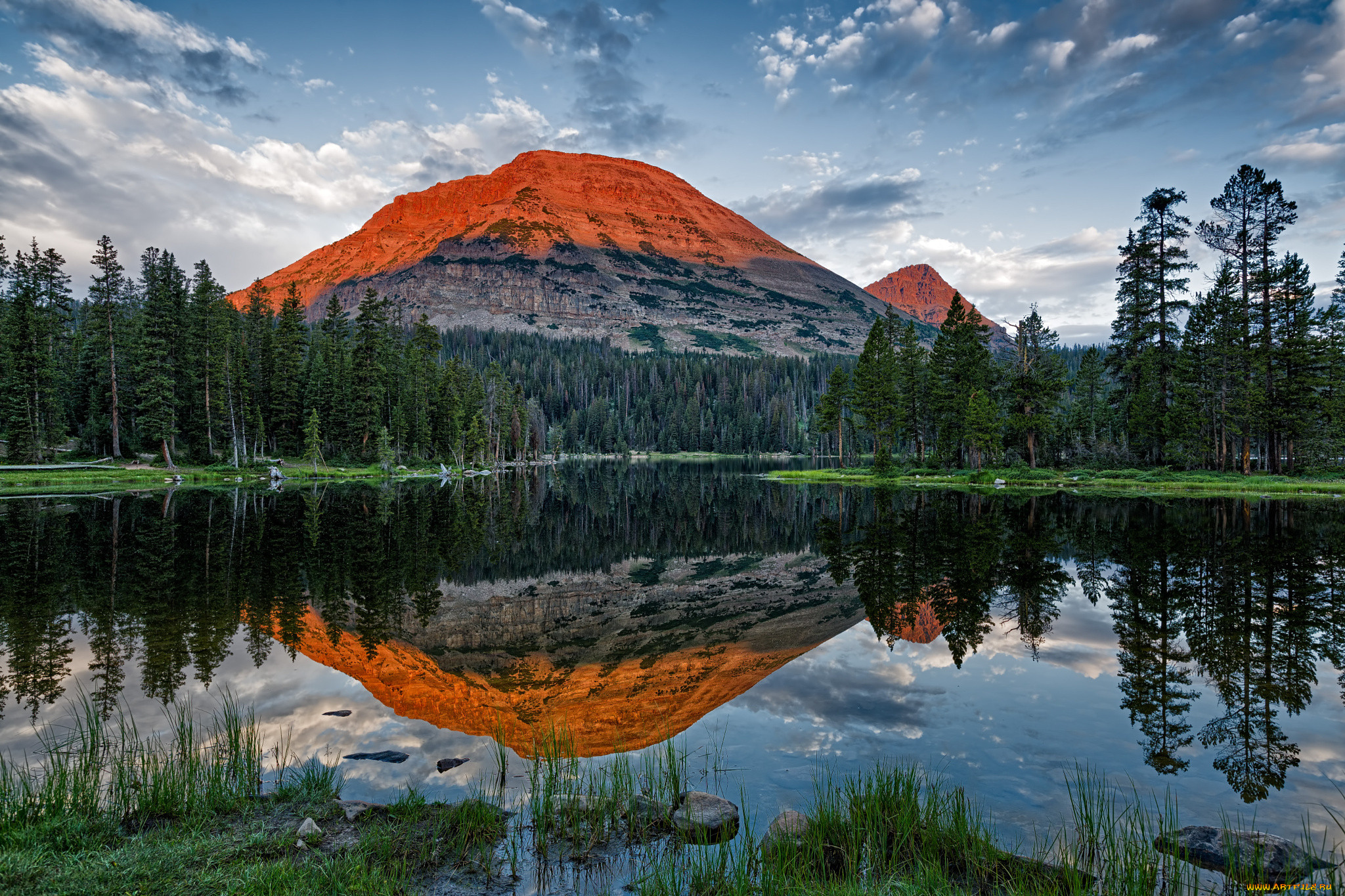 Bald mountain. Озеро Юта. ГРЭ А. "природа". Красава река. Озеро Ютница.